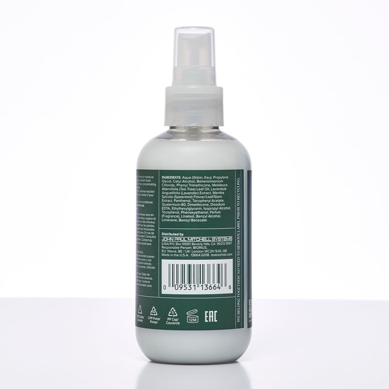 Tea Tree Lavender Mint Conditioning Leave-In Spray, Lightweight Leave-In Conditioner,