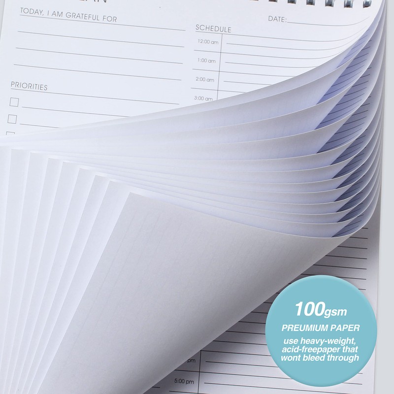 24 Hour Daily Planner - To Do List for Work