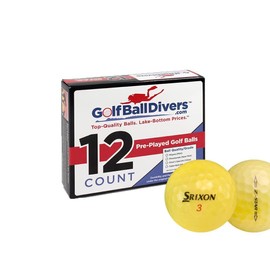 Srixon 48 Z-Star Yellow - Value (AAA) Grade - Recycled (Used) Golf Balls