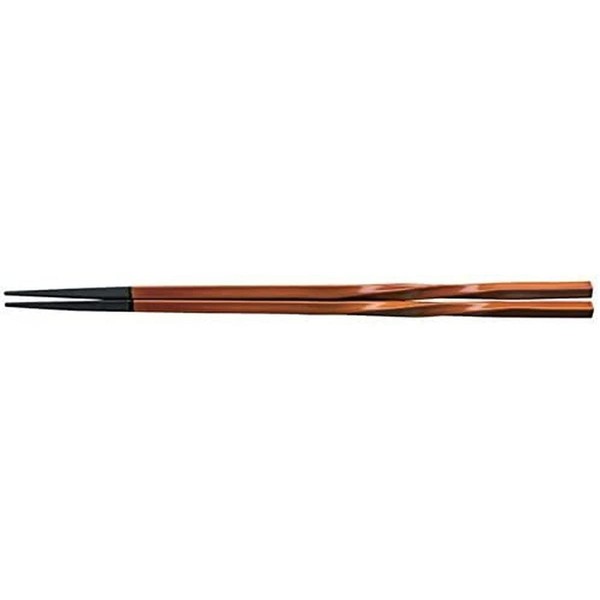 J-kitchens PBT 8.9 inches (22.5 cm) Twisted Chopsticks Shunkei Lacquer,