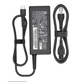 65W USB C Type C Laptop Charger fit for HP Chrome Book 14 13 X360 G5 14-ca051wm 14-ca061dx 14-ca020nr 14-ca040nr 14-ca043cl 14-ca 052wm 11 11A G6 G7 G8 EE Spectre EliteBook Power Adapter