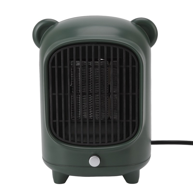 Space Heater Fast Quiet Heating Green Portable Mini Desktop Electric