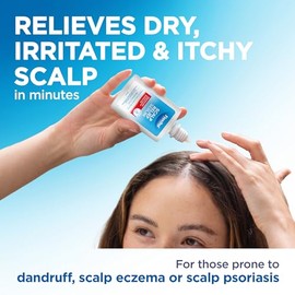 Flexitol Scalp Relief Serum for Itchy Scalp with 2% Colloidal Oatmeal, 2 Ounce, FSA Eligible