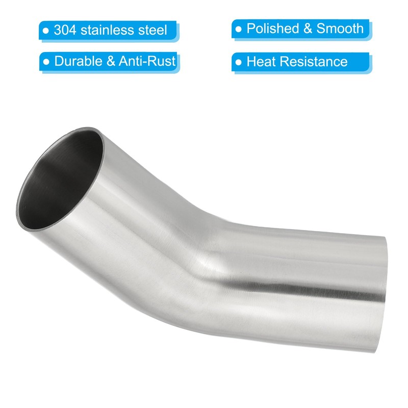 PATIKIL 45 Degree Elbow 1 3/4" OD Plumbing Exhaust Pipe