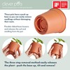 Clever Pots Flower Pot, Terracotta, Mixed