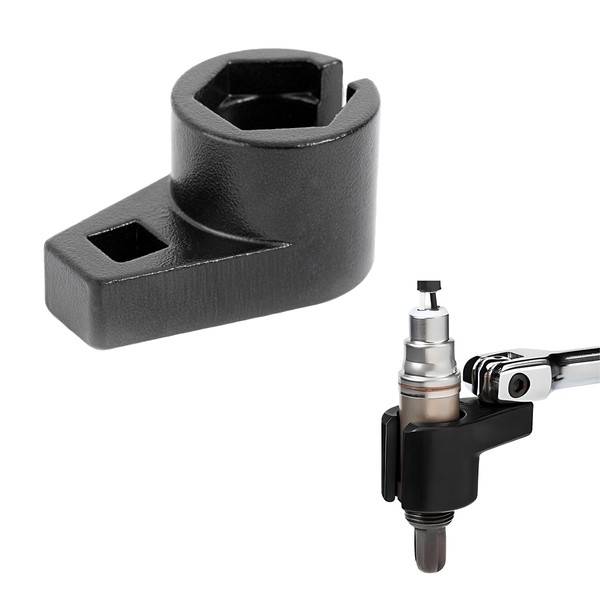 JUSTTOP Offset Oxygen Sensor Socket, 3/8-Inch Drive by 7/8-Inch 22