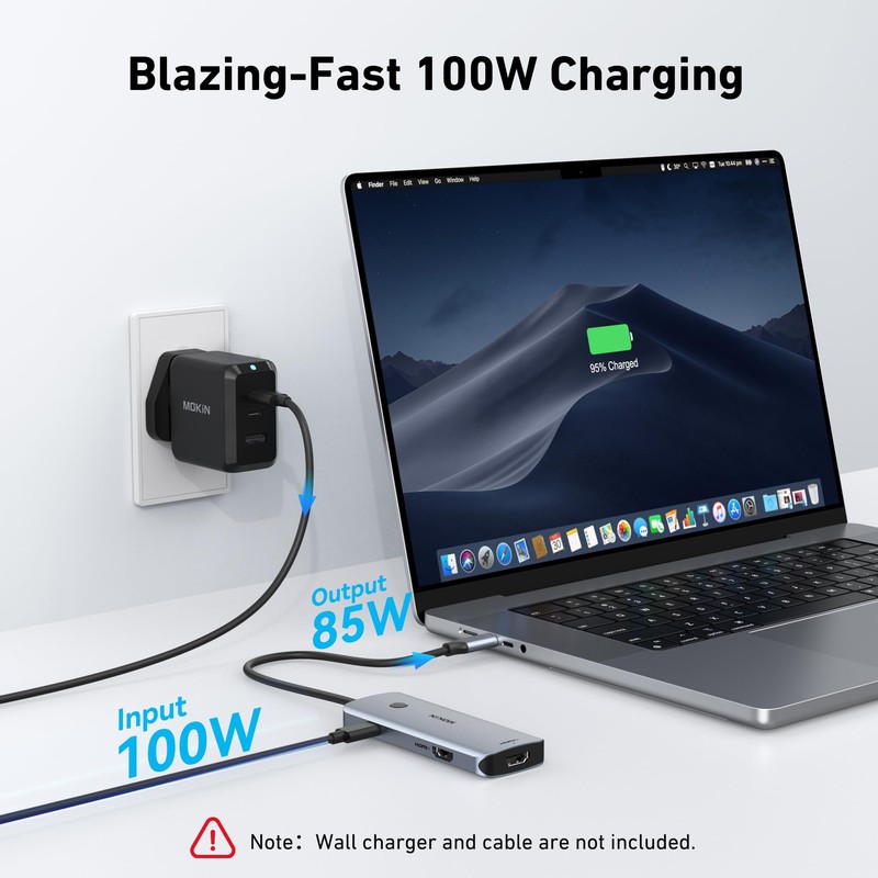 USB C Docking Station HDMI 2【MOKiN 2*HDMI Dual Screen Output