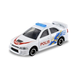 AEON Exclusive Tomica No.52 Mitsubishi Lancer Evolution IV Malaysian Police Specifications