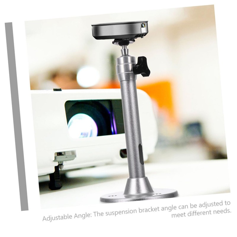 ORFOFE 2pcs Projector Ceiling Mount Bracket Aluminum Alloy Easy Install