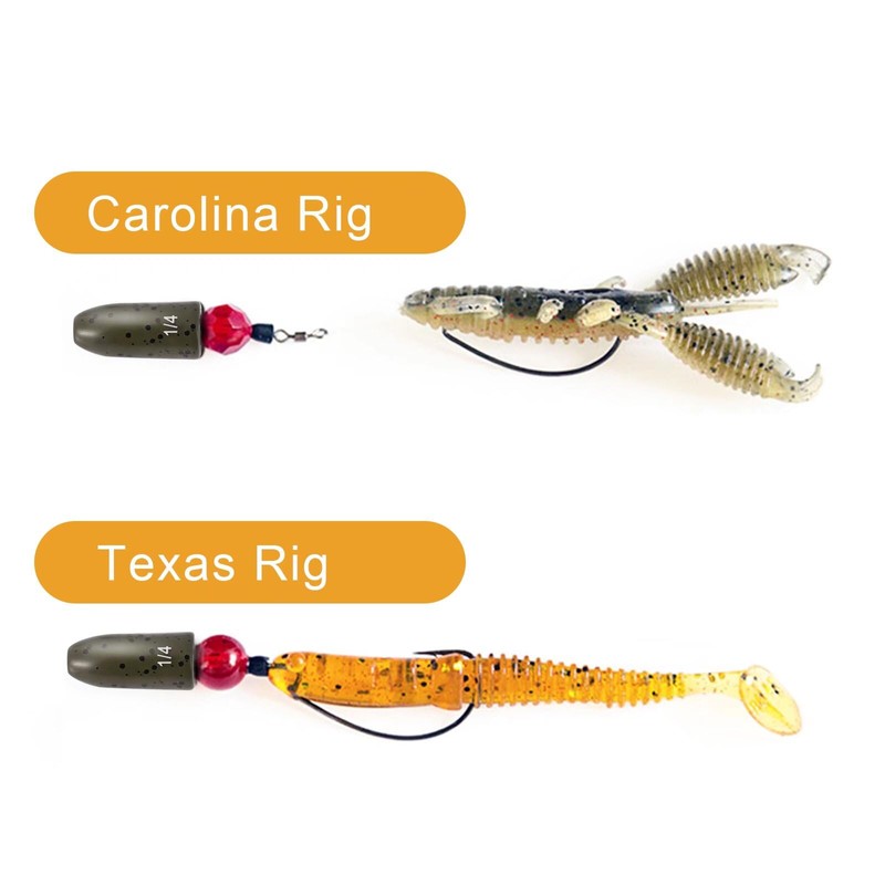 Fishfun Pesos De Pesca De Bala De Tungsteno, Sin Insertos