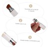 WOONEKY Double-ended Telescopic Makeup Brush Foundation Concealer Loose Powder Brush