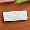 Money Clip for Dad Gifts from Daughter Funny Fathers Day