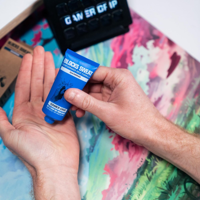 Gamer Grip Lozione resistente al sudore, crema da gioco per