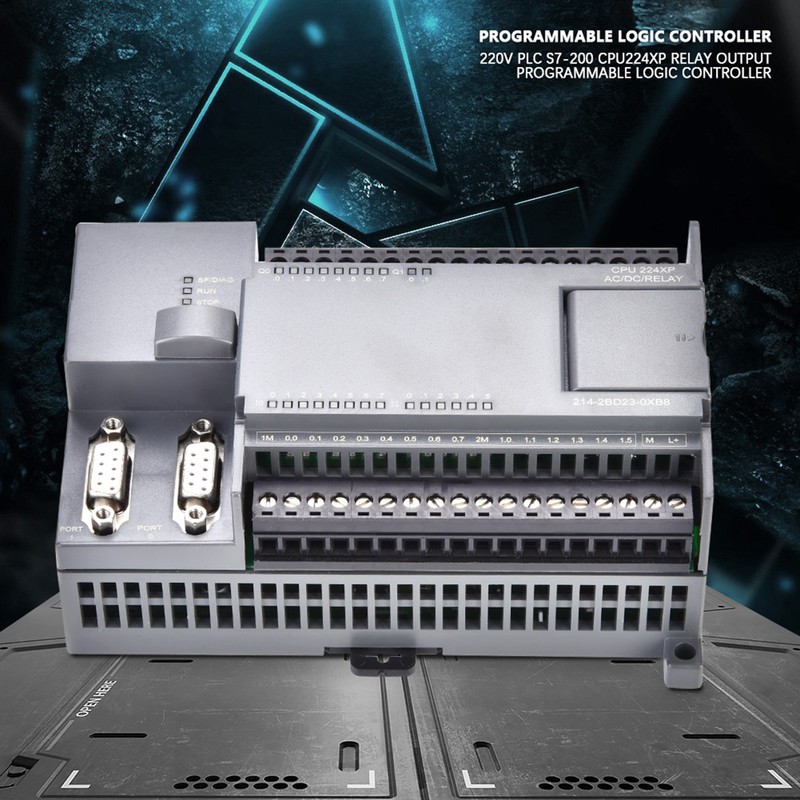 220V PLC S7-200 CPU224XP RELAY Output Programmable Logic Controller