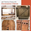 Borderland Rustic Hardware 10 Pack Square Pyramid Door Clavos Decorative