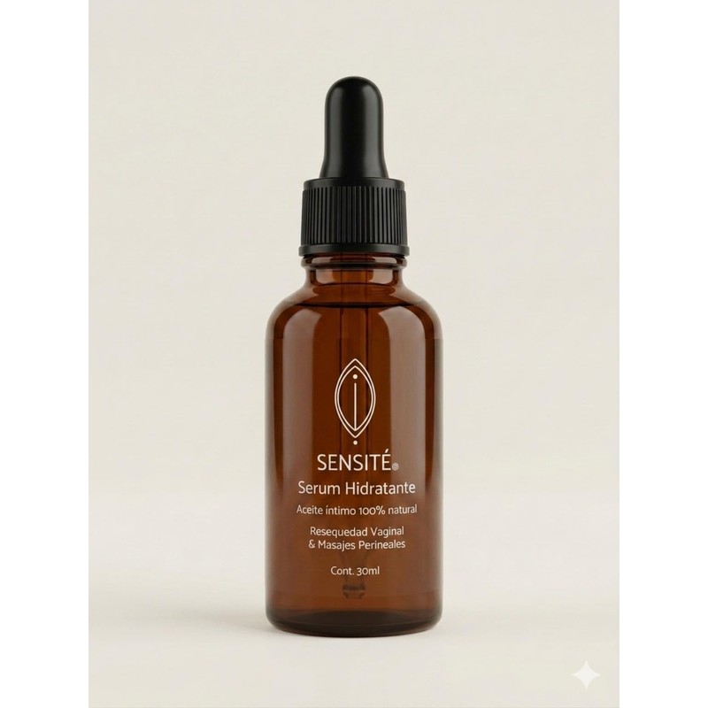 Sensité Serum Hidratante para Zona Íntima, Aceite Natural con Onagra,