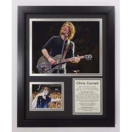 Chris Cornell | Framed 12"x15" Double Matted Photo Collage