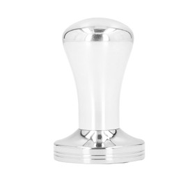 51mm Stainless Steel Coffee Tamper Flat Base Coffee Tamp Tool Coffee Powder Hammer for Home Office