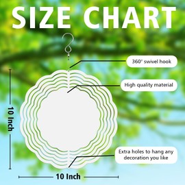 64memory Moon and Sun Wind Spinner, Moon and Sun Wind Spinner Hanging for Yard and Garden, Unique Gift Wind Spinner, 3D Hanging Wind Spinner Outdoor, Cute Moon and Sun Wind Spinner