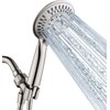 BRIGHT SHOWERS 9 Spray Settings Shower Head with Handheld High