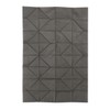 Fanxyware Star Shaped Origami Dinner Napkins in Black (Disposable) -