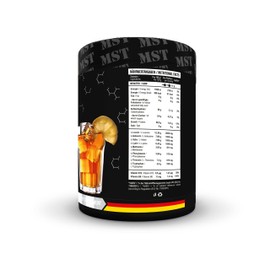 MST EAA and BCAA high dose amino acids, 520 g powder, 40 portions, no dyes, MST nutrition - Berlin (Lemone Ice Tea)