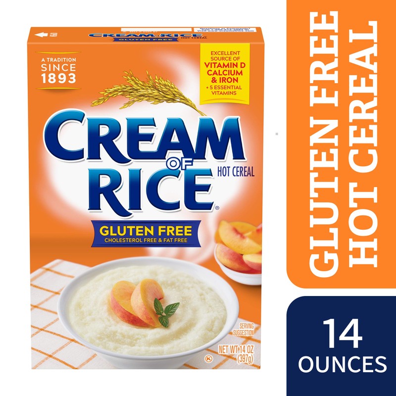 Cream of Rice Gluten Free Hot Cereal, 14 Ounce (Pack