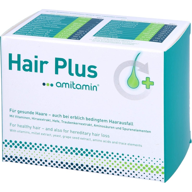 Ami Tamin Hair Plus Capsules Pack of 60)