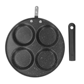 Egg Frying Pan Iron Nonstick Mini Pancake Omelette Pan Kitchen Cookware for Breakfast Style 1