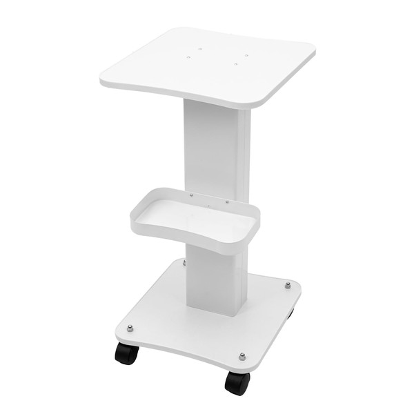 RustyVioum Esthetician Trolley Cart with Wheels, 3 Tier Beauty Salon