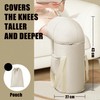 SYXLS Knee Level Foot Bucket, Foldable Household Foot Bathing Bucket,