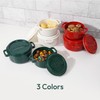 carrotez Snack Containers with lids Condiment Containers Easy to Clean