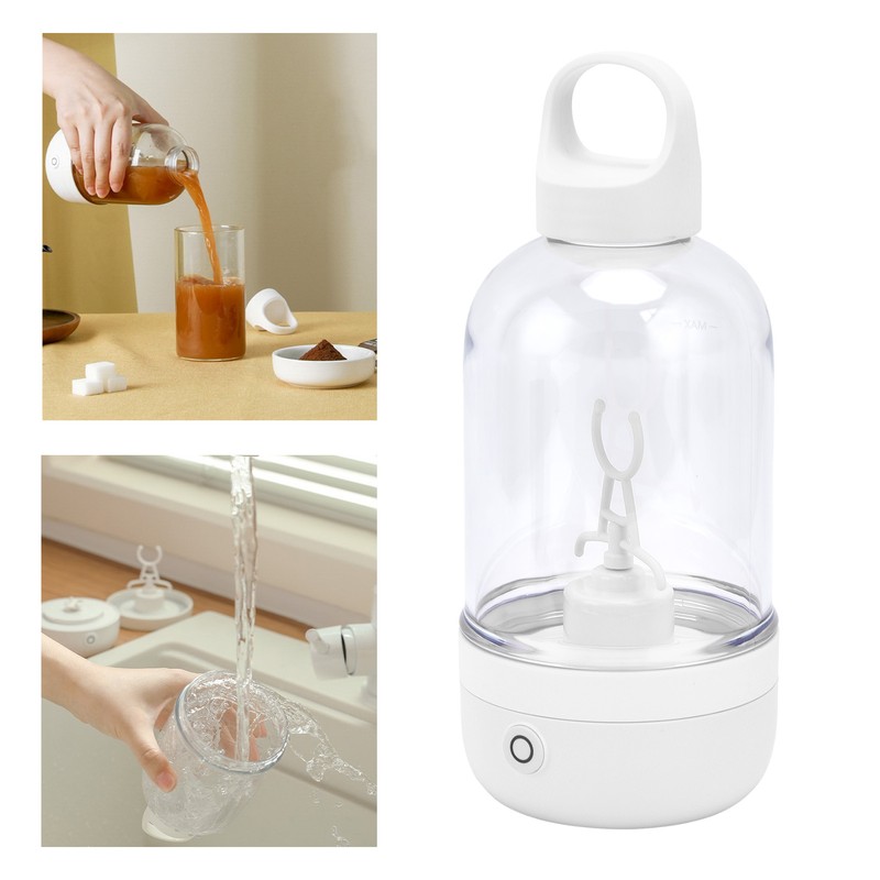Portable Electric Mixing Cup USB Charging Coffee Protein Powder Mixer