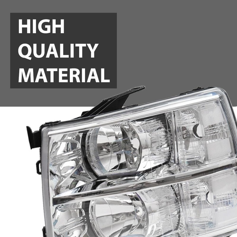 PIT66 Front Headlights Assembly Headlamps Left & Right Compatible with