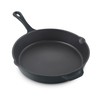 DASH Zakarian 11" Nonstick Cast Iron Skillet with Pour Spouts