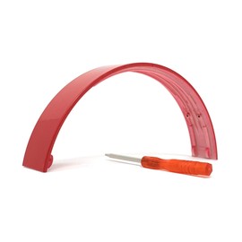 Replacement Top Headband Repair parts for Beats by Dr. Dre Solo HD Wired Headphones Solo1 wired (Red)