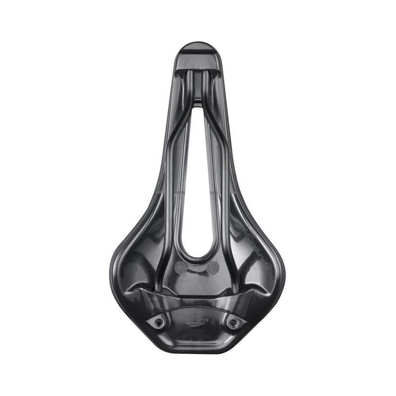 Selle San Marco Ground Sport Saddle: Black/Black S3