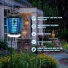 Pesteaze Bug Zapper Outdoor with LED Light, 5600V Electric Fly
