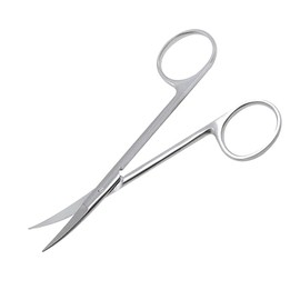 Curved Economy Iris Scissors 4.5”, Micro Scissors for Medical & Veterinary