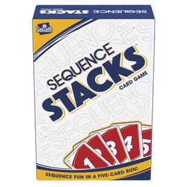 Goliath Sequence Stacks, Card Game for up to 6 Players, Strategic Game for Children from 7 Years