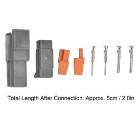 ANKROYU Wire Connector, Water Proof ABS Electrical Connectors, 2 Pin Connectors, Electrical Connector Terminals, Electrical Wiring Connectors for Home