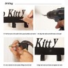 SUPERDANT Reindeer and Forest Metal Key Hooks with 10-Hooks Key