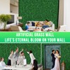 Grooy Artificial Boxwood Roll Panels,40"x 120"(33.33 sq.ft) UV-Anti Faux Ivy