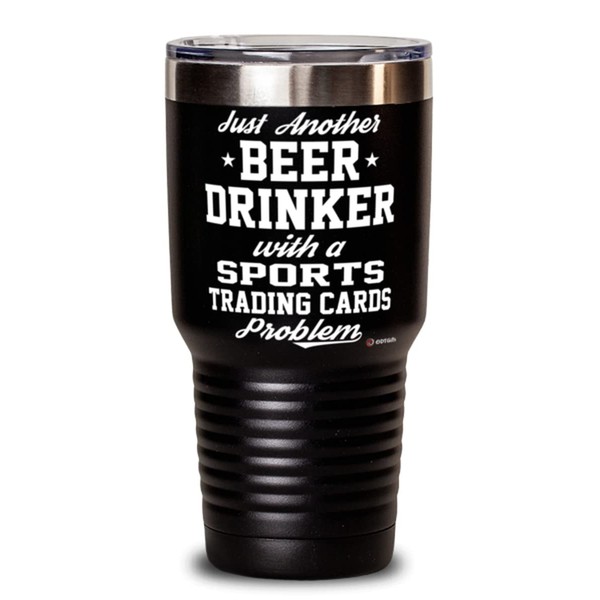 ODTGIFTS Funny Sports Trading Cards Tumbler Just Another Beer Drinker