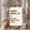 Abeletree Funny Birthday Gifts for Men Him, Humorous Birthday Card
