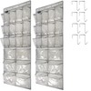 TidyMaster 2 Pack Extra Large Hanging Crystal Clear Over Door