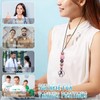BUPOGAKE Retractable Lanyard Set with ID Holders – Elegant Beaded