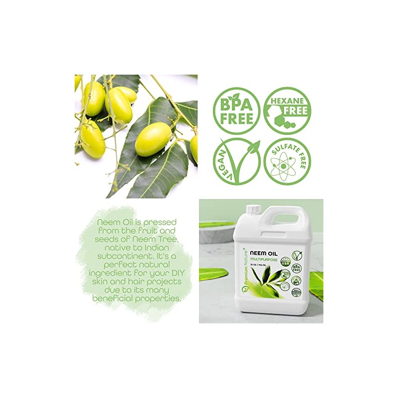 Premium Nature Nature Aceite de Neem para Plantas de Interior