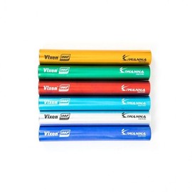 Relay Aluminum 6-Color Set, Size Selectable Batons for Competition Senior Baton Diameter 3.5cm
