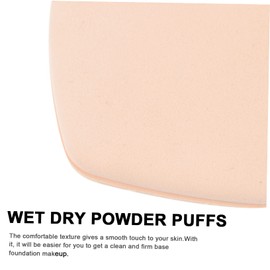 WOONEKY 7pcs Dual-sided Powder Puff for Face Makeup Versatile Non Sponge for Foundation Concealer and Loose Powder Application Washable and Reusable Beauty Tool